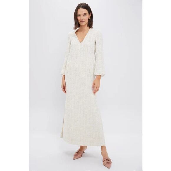 Borgo De Nor Dresses & Skirts - BORGO DE NOR Cream Eponine Tweed Dress UK Size 18/US L - NWT